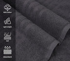 Pack of 2 Jumbo Bath Sheet 40 x 80 Inches, Extra Large Lightweight & Quick Dry - Image 5