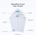 FORMUL-A Microfiber Hair Towel Wrap - Image 5