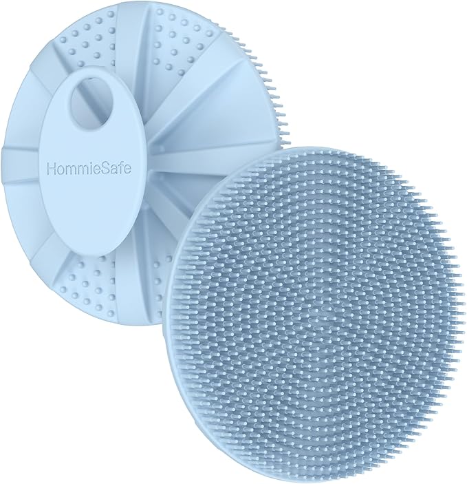 1 Pack Soft Silicone Shower Brush Body Wash Bath Exfoliating Skin Massage by Hommiesafe