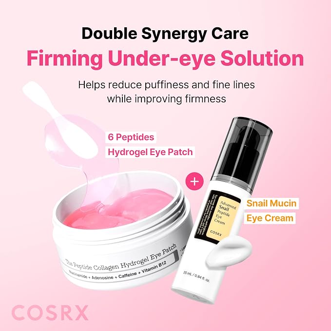 COSRX Pink Peptides Collagen Hydrogel Eye Patch - Image 7