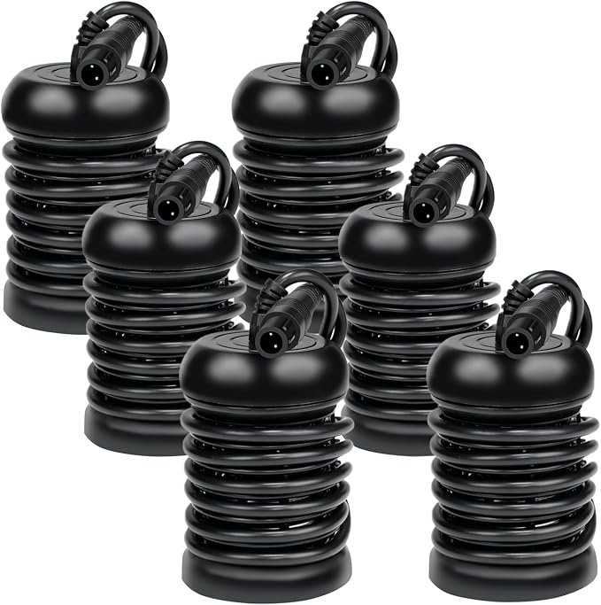 6-Pack Replacement Arrays for Ionic Detox Foot Spa Machines System, Portable by VnioLife