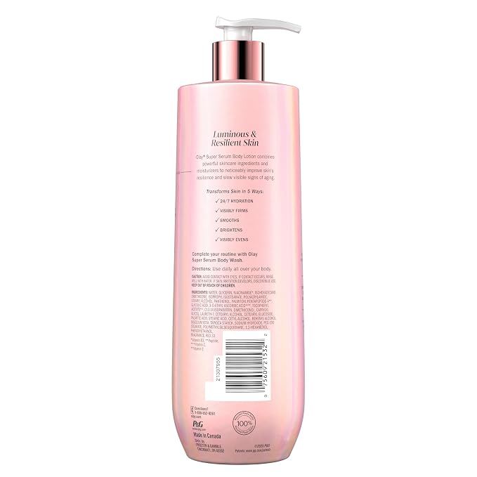 Olay Super Serum Body Wash + Hand & Body Lotion Bundle - Image 18