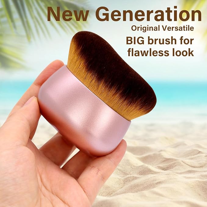 Extra Large Body Makeup Brush For Self Tanner, Leg Makeup &Bronzer Blend - Image 5