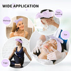 WHAVEL 6 Pack Purple Spa Microfiber Bow Headbands - Image 4