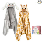 Momcozy Baby Bath Towels with Visualize Health Label by Momcozy