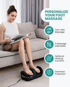 Nekteck Foot Massager with Heat & Foot Roller, Shiatsu Calf Leg Massager - Image 4