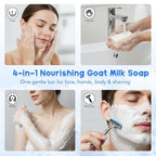 EDSRDRUS Goat Milk Soap Bars 3.5 oz, Glycerin Soap - Image 6