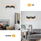 Black 3-Light Vanity Light - Image 3