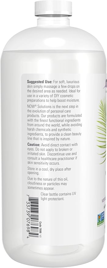 NOW Foods Solutions, Vegetable Glycerin, 100% Pure, Versatile Skin Care - Image 3