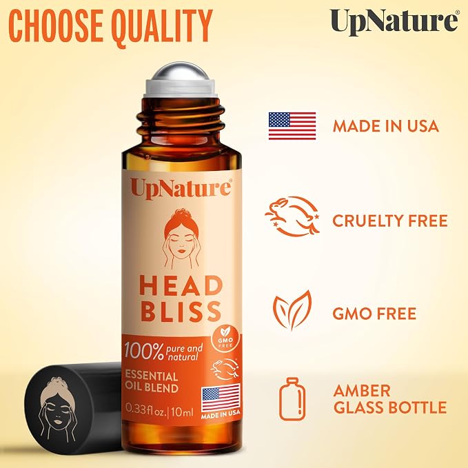 UpNature Head Bliss Essential Oil Roll On Stick - Image 6
