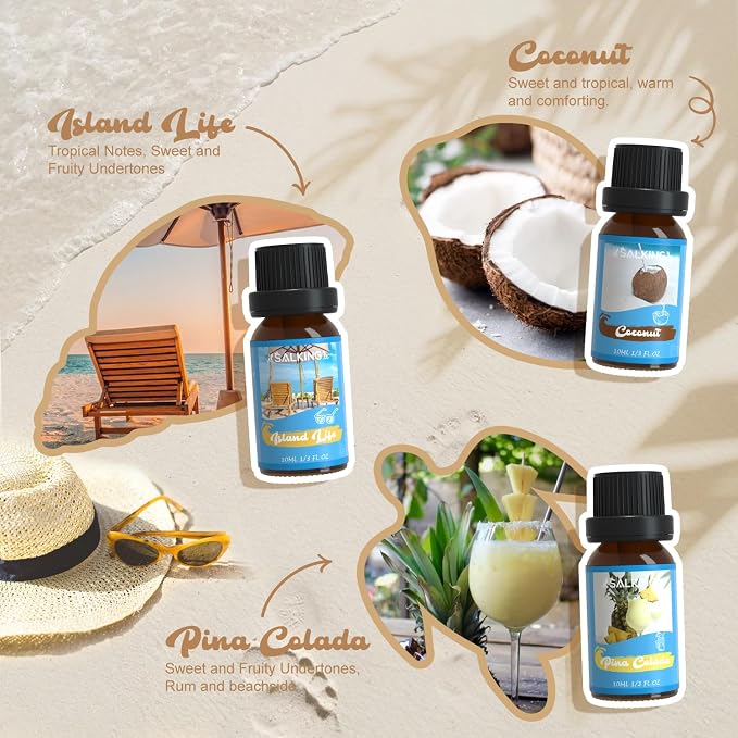 SALKING Surf & Sand Fragrance Oils, Premium Essential Oil - Image 4
