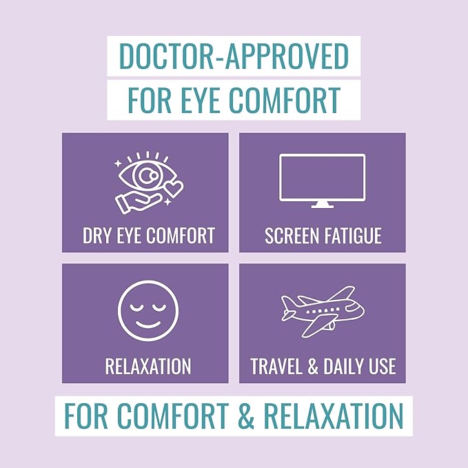 NOVEHA Lavender Self Heating Steam Eye Mask - Image 2