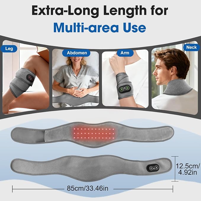 Cordless Neck Heating Pad for Pain, Neck Massager - Image 7