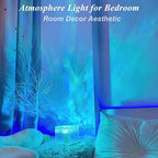 Aurora Ocean Wave Lights Projector No Wiring, Touch Cube Color Changing Light - Image 5