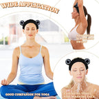 Jowmoy black Frog Eye Elastic Headband - Image 5