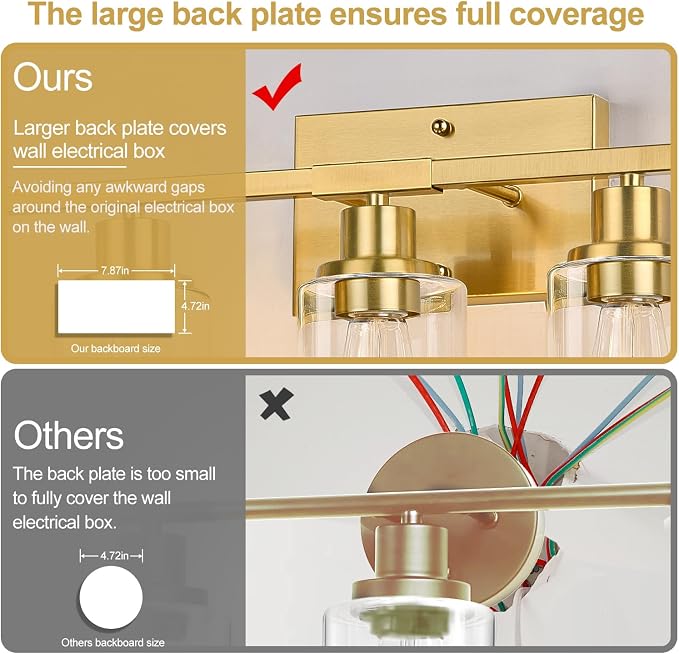 Indoi 5-Light Bathroom Vanity Light - Image 5
