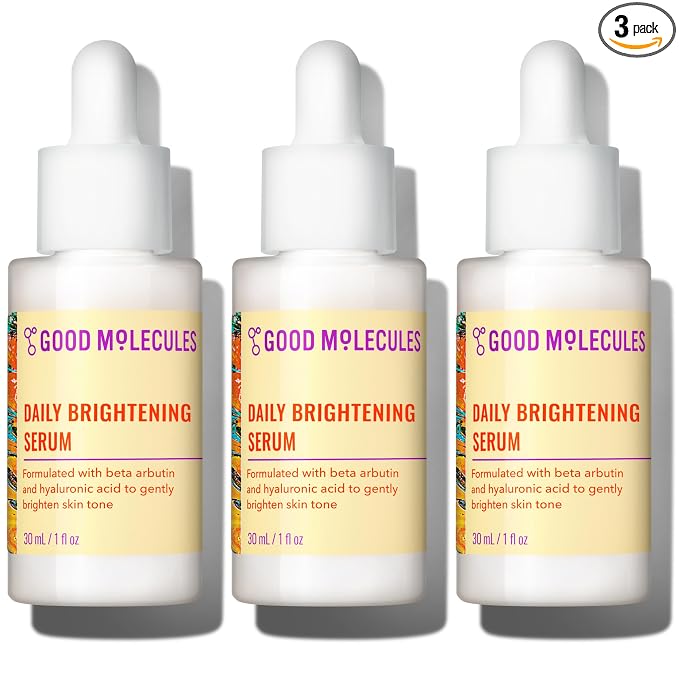 Good Molecules Daily Brightening Serum Pack 3 – 1 fl oz / 30 ml Each | by GoodMolecules