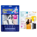 Epielle Mani-Pedi Care Kit, 6 Pampering Spa Essentials, Nail Buffing, Hand and by Epielle