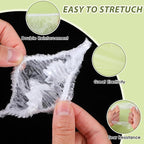 50 Pcs Large Disposable Shower Caps, Waterproof Clear Plastic Shower Cap - Image 5