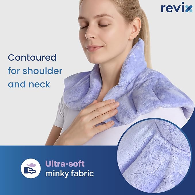 REVIX Heated Neck Wrap Microwave Heating Pad - Image 3