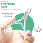 Professional Cuticle Trimmer Nail Cuticle Cutter Stainless Steel Cuticle Nippers - Image 3