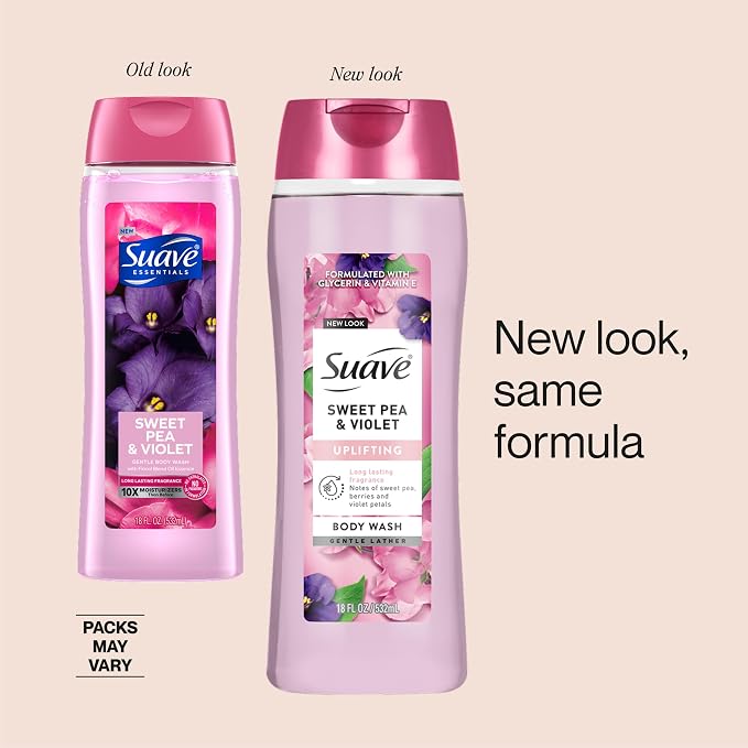 Suave Moisturizing Body Wash, - Image 4