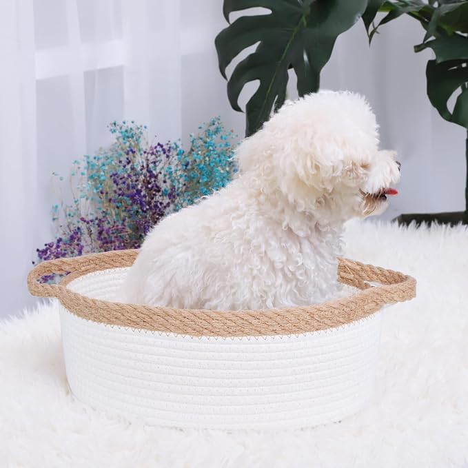 ABenkle Small Basket with Handles - Image 3