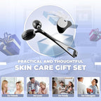 Yeamon Gua Sha Facial Tools and Face Roller Set, Facial Massage Tool - Image 7