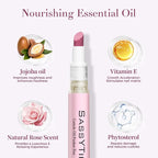 Ceramic Cuticle Pusher & Oil Pen, 2ml Rose/Lavender/Fragrance Free Scented Nail - Image 4