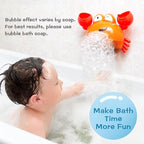 KINDIARY Bath Toy, Crab Bath Bubble Maker - Image 2