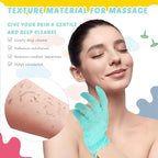 4 Pack Exfoliating Washcloth Back Scrubber Set, 2 Exfoliating Body Scrubber - Image 4