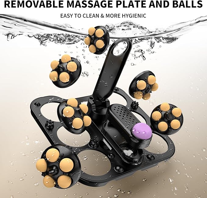Collapsible Foot Spa Bath with Heat and Massage, Motorized Shiatsu Foot - Image 9