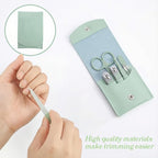 Manicure Set, Carbon Steel Travel Nail Care Clippers - Image 5