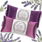 Lavender Eye Pillow for Relaxation & Sleeping – Aromatherapy Eye Pillow by Unknown