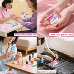 Fcozpjk Disposable Manicure Kit Basics 5PCS Nail Kit, Mini Nail Files Buffers - Image 6