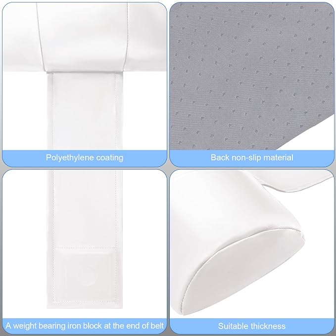 Pinkunn 2 Pcs Hot Tub Headrest Bathtub Headrest Pillow Waterproof Spa Head - Image 3