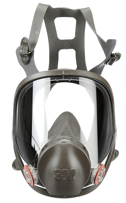 3M Full Facepiece Reusable Respirator 6900, Large Lens, ANSI High Impact Eye by 3MAutomotive