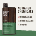 Every Man Jack Nourishing Pacific Cypress Mens Body Wash - Image 6