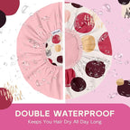 Years calm Waterproof Shower Cap - Image 3