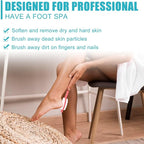Foot File Callus Remover-2 Pcs 4 in 1 Foot Scrubber Dead Skin Remover - Image 5