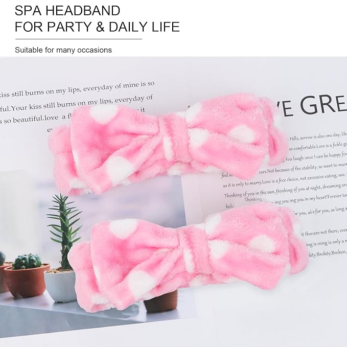 CIEHER 8 Pcs Spa Headbands for Women & Girls - Image 3