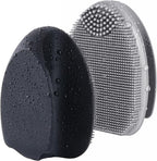 Soft Silicone Face Scrubber, Facial Cleansing Brush, Facial Exfoliation Scrub by HieerBus