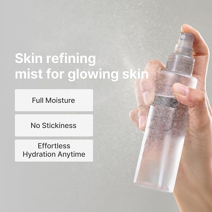 DearKlairs Fundamental Ampoule Mist, 75% Green Tea, Korean Face Toner Spray - Image 2