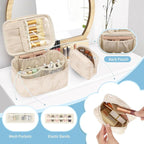 OCHEAL Makeup Bag Set, Portable Travel Makeup Bags Cosmetic Organizer Bag - Image 2