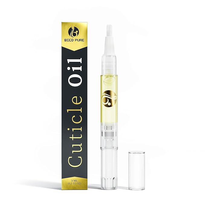 Cuticle Oil Pen with Vitamin E – Nail & Cuticle Moisturizing Oil – Mess-Free by ECCO+PURE