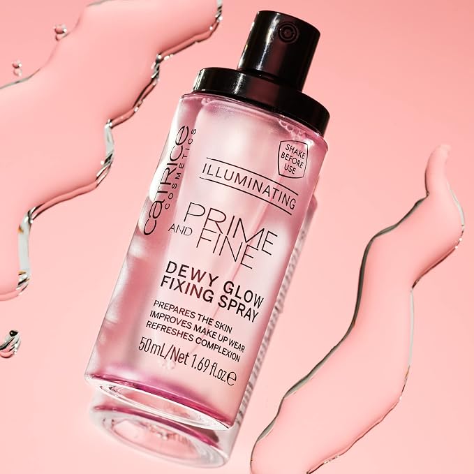 Catrice | Prime & Fine Illuminating Dewy Glow Spray | Transparent and Fast - Image 6