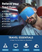 20 Packs Steam Eye Masks for Dry Eyes, Warm Compress Relief for Eye Fatigue & - Image 2