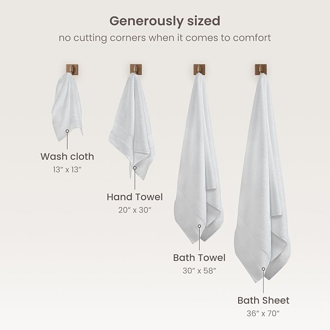 BIOWEAVES 100% Organic Cotton 700 GSM Plush Washcloths 13" x 13" GOTS Certified - Image 6