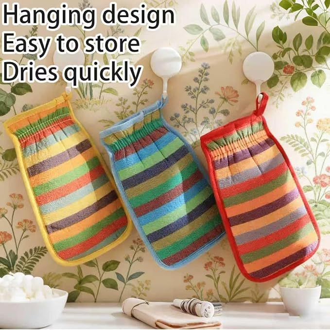 3Pcs Exfoliating Gloves, Exfoliating Glove - Image 7