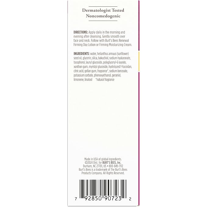 Burt's Bees Renewal Intensive Firming Serum - Image 11